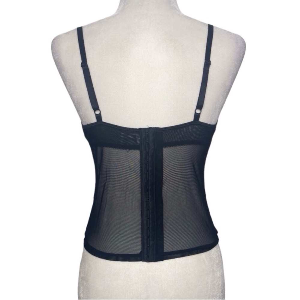 90s Rampage Embroidered Corset Bustier Top - Picture 3 of 9
